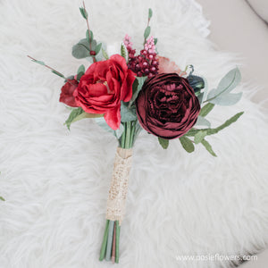 ช่อดอกไม้ประดิษฐ์สำหรับเพื่อนเจ้าสาว Mini Flower Bouquet - The Best Day