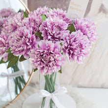 โหลดรูปภาพลงในเครื่องมือใช้ดูของ Gallery ดอกไม้แต่งบ้าน แจกันดอกไม้ประดิษฐ์ ดอกดาเลีย - Magenta Dahlia Marseille Vase
