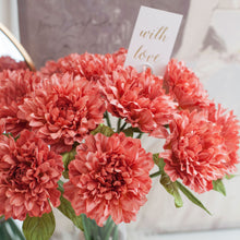 โหลดรูปภาพลงในเครื่องมือใช้ดูของ Gallery แจกันดอกไม้ประดิษฐ์ ดอกไม้ตกแต่งบ้าน แจกันดอกไม้ทรงสูง - Pomegranate Dahlia Spring
