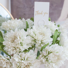 โหลดรูปภาพลงในเครื่องมือใช้ดูของ Gallery ดอกไม้แต่งบ้าน แจกันดอกไม้ประดิษฐ์ ดอกดาเลีย - White Dahlia Spring Marseille Vase
