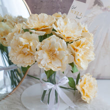 โหลดรูปภาพลงในเครื่องมือใช้ดูของ Gallery ดอกไม้แต่งบ้าน แจกันดอกไม้ประดิษฐ์ ดอกโบตั๋นบาน - Yellow Peony Bloom Marseille Vase
