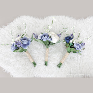 ช่อดอกไม้ประดิษฐ์สำหรับเพื่อนเจ้าสาว Mini Flower Bouquet - Starlight