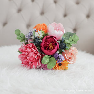 ช่อดอกไม้ประดิษฐ์สำหรับเพื่อนเจ้าสาว Mini Flower Bouquet - Tresurous