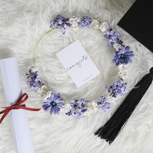 มงกุฎดอกไม้ประดิษฐ์ Handmade Paper Floral Crown - Azaleas