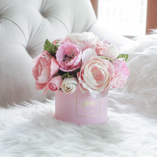 กระปุกดอกไม้น้ำหอมของขวัญขนาดใหญ่ Aromatic Gift Box - Delightful