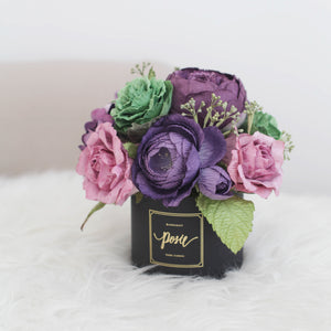 กระปุกดอกไม้น้ำหอมของขวัญขนาดใหญ่ Aromatic Gift Box - Inspiring