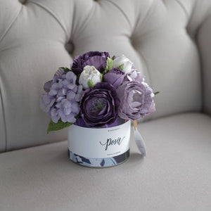 กระปุกดอกไม้น้ำหอมของขวัญขนาดกลาง Aromatic Gift Box - Wonder Purple