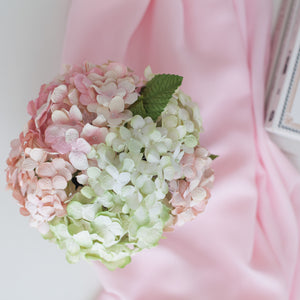 กระปุกดอกไมน้ำหอมของขวัญ Paper Tube Box - Cotton Candy Hydrangea