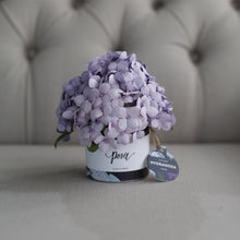 โหลดรูปภาพลงในเครื่องมือใช้ดูของ Gallery กระปุกดอกไม้น้ำหอมของขวัญขนาดเล็ก Aromatic Gift Box - Sweet Purple Hydrangea
