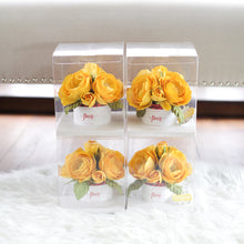 โหลดรูปภาพลงในเครื่องมือใช้ดูของ Gallery กระปุกดอกไม้น้ำหอมของขวัญขนาดเล็ก Aromatic Gift Box - Yellow Rose
