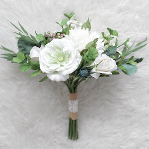 ช่อเจ้าสาวดอกไม้ประดิษฐ์ Medium Bridal Bouquet - Enchanted Forest