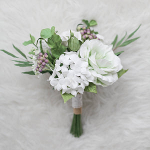 ช่อดอกไม้ประดิษฐ์สำหรับเพื่อนเจ้าสาว Mini Flower Bouquet - Enchanted Forest