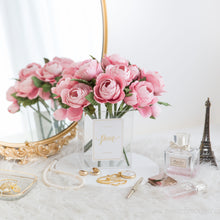 โหลดรูปภาพลงในเครื่องมือใช้ดูของ Gallery เซ็ตดอกไม้ประดับตกแต่งพร้อมแจกัน ดอกกุหลาบราชินี - Dark Pink Queen Rose Paris Vase
