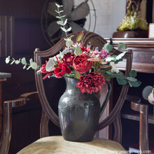 โหลดรูปภาพลงในเครื่องมือใช้ดูของ Gallery เซ็ตดอกไม้ประดับตกแต่งแจกัน Medium Posie Rooms - Rustic Red Set

