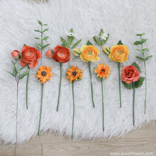 โหลดรูปภาพลงในเครื่องมือใช้ดูของ Gallery เซ็ตดอกไม้ประดับตกแต่งแจกัน Small Posie Rooms - Sunflower Yellow Set
