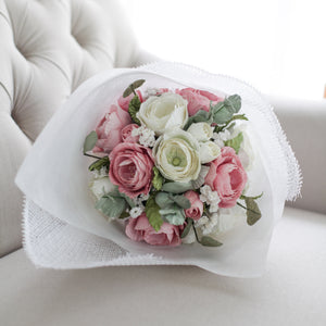 ช่อดอกไม้ประดิษฐ์วาเลนไทน์ ช่อดอกไม้แสดงความยินดี Valentines Bouquet - My Princess