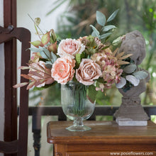 โหลดรูปภาพลงในเครื่องมือใช้ดูของ Gallery เซ็ตดอกไม้ประดับตกแต่งแจกัน Medium Posie Rooms - Vintage Old Rose
